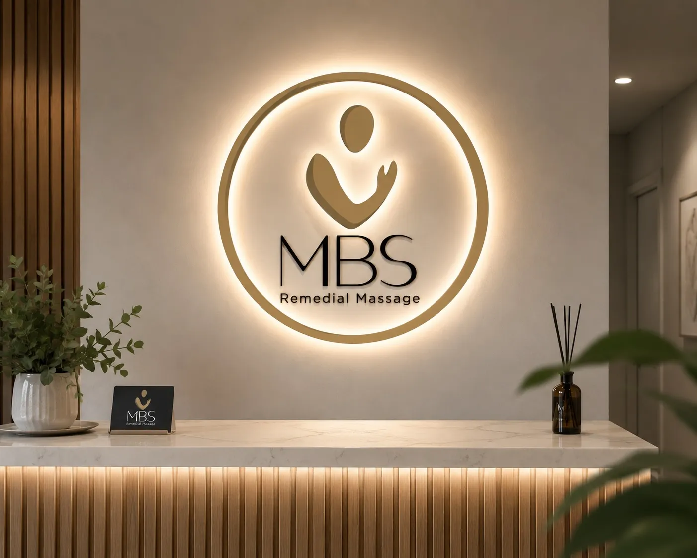 Reception — MBS Remedial Massage therapist